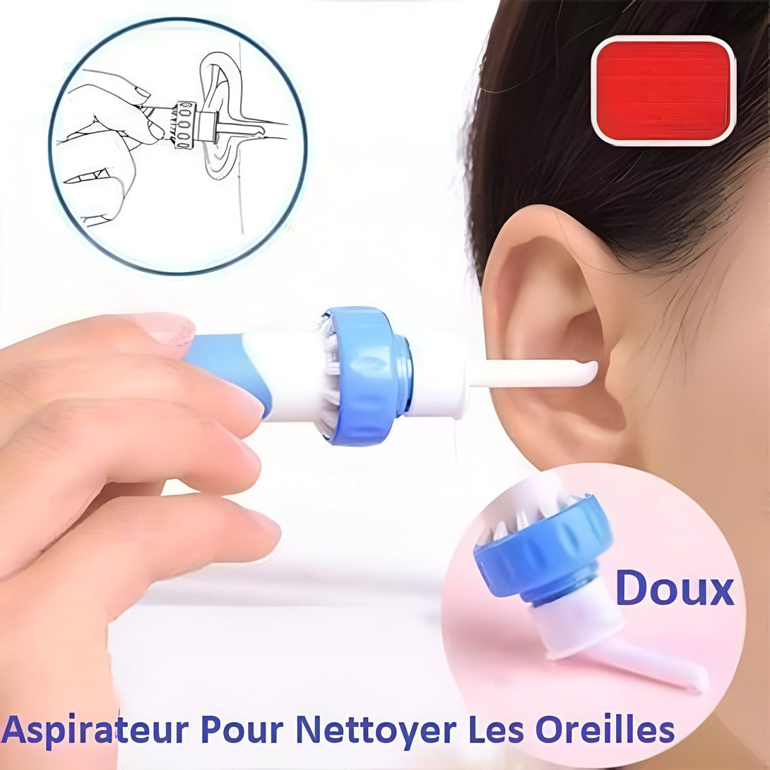 Aspirateur Cerumen Femme: Nettoyage Oreilles Doux
