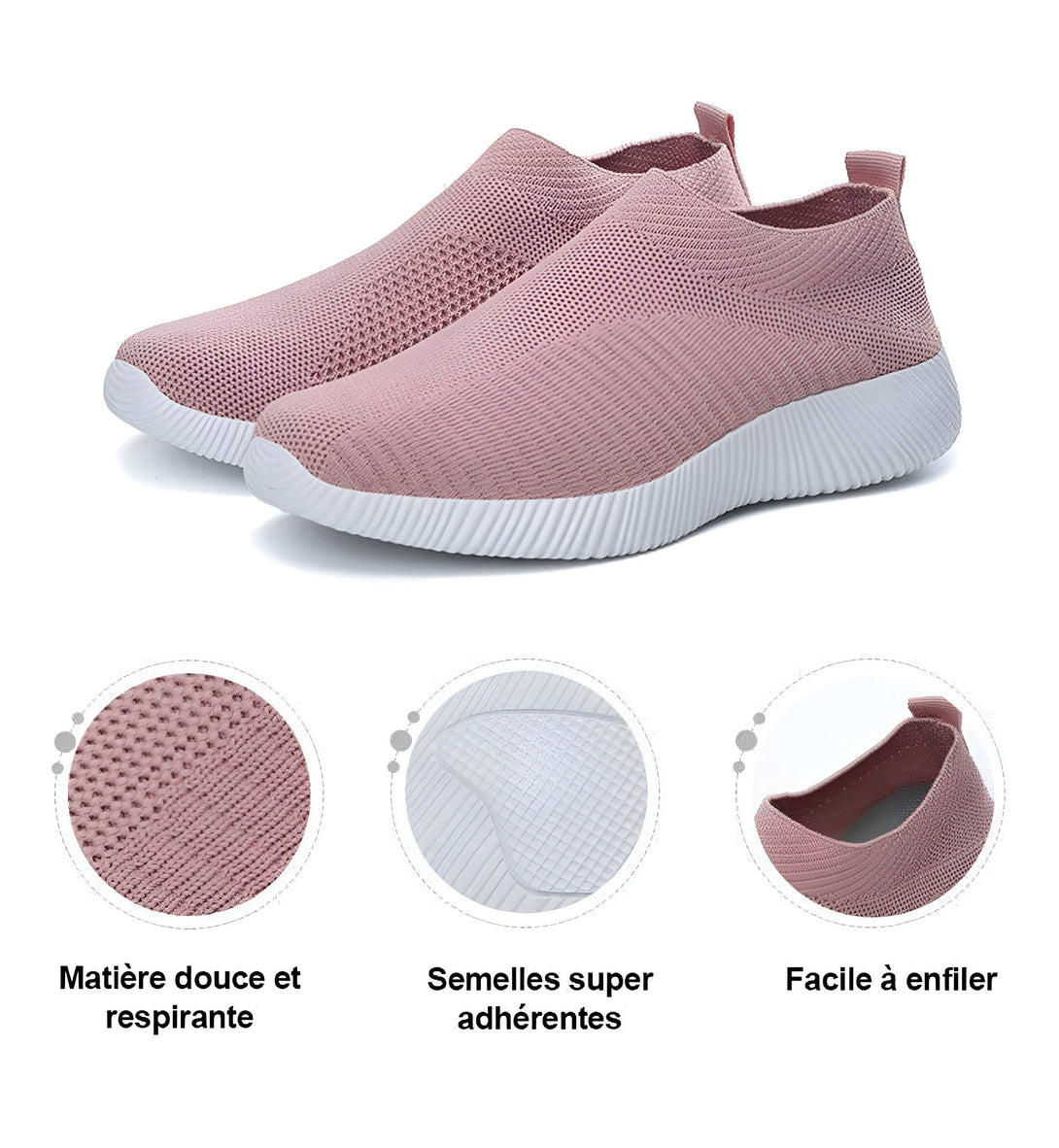 Baskets Femme Légères Sport Confort
