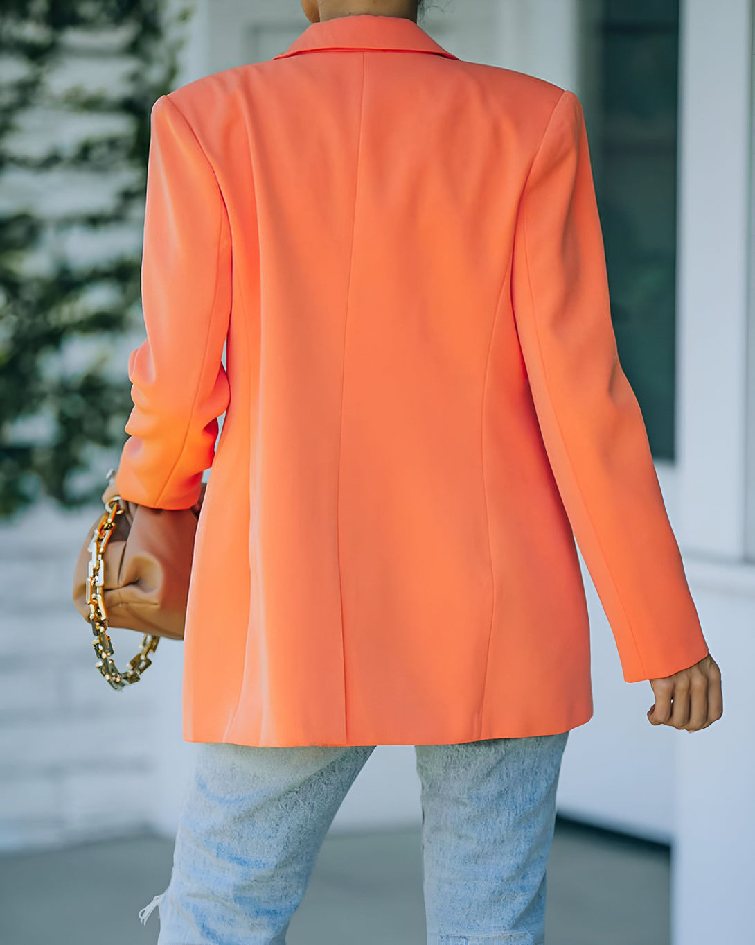 Blazer Femme Élégant Printemps/Automne
