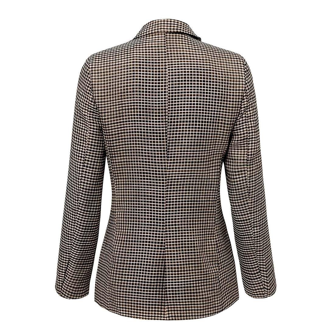 Blazer Pied-de-Poule Femme Automne-Hiver
