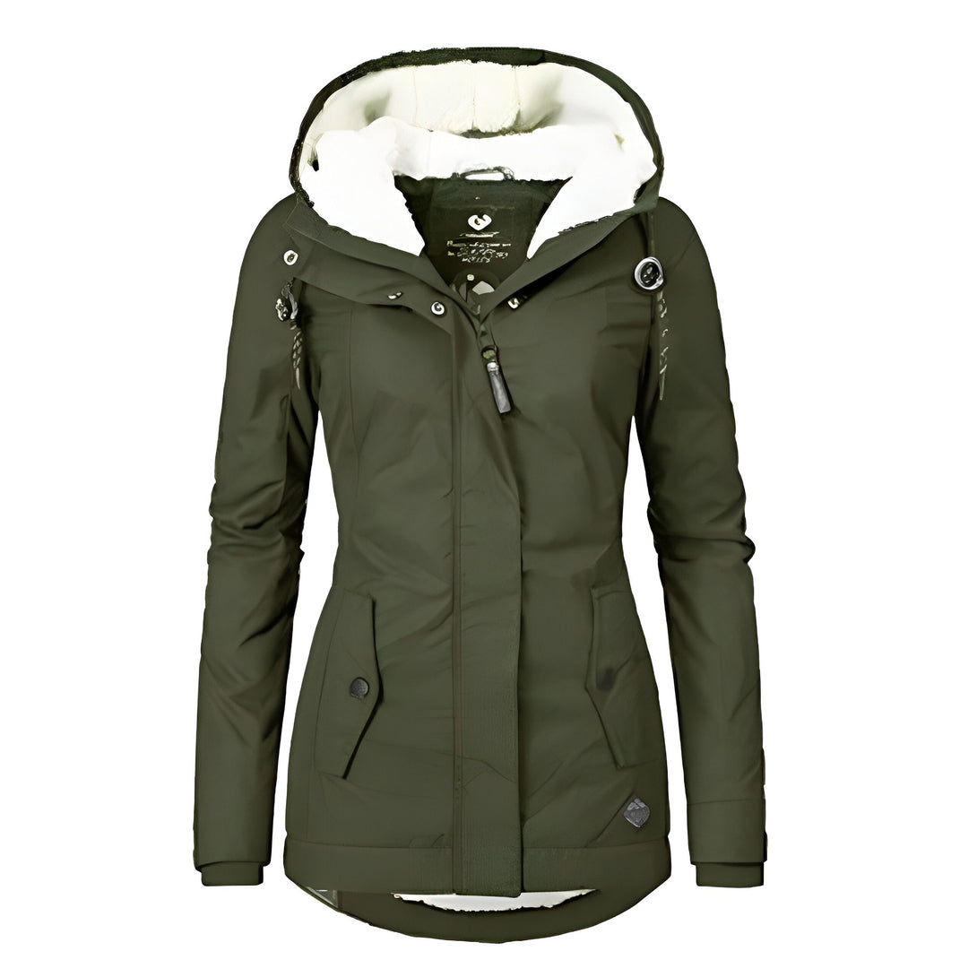 Blouson Femme Hiver Doublé Polaire
