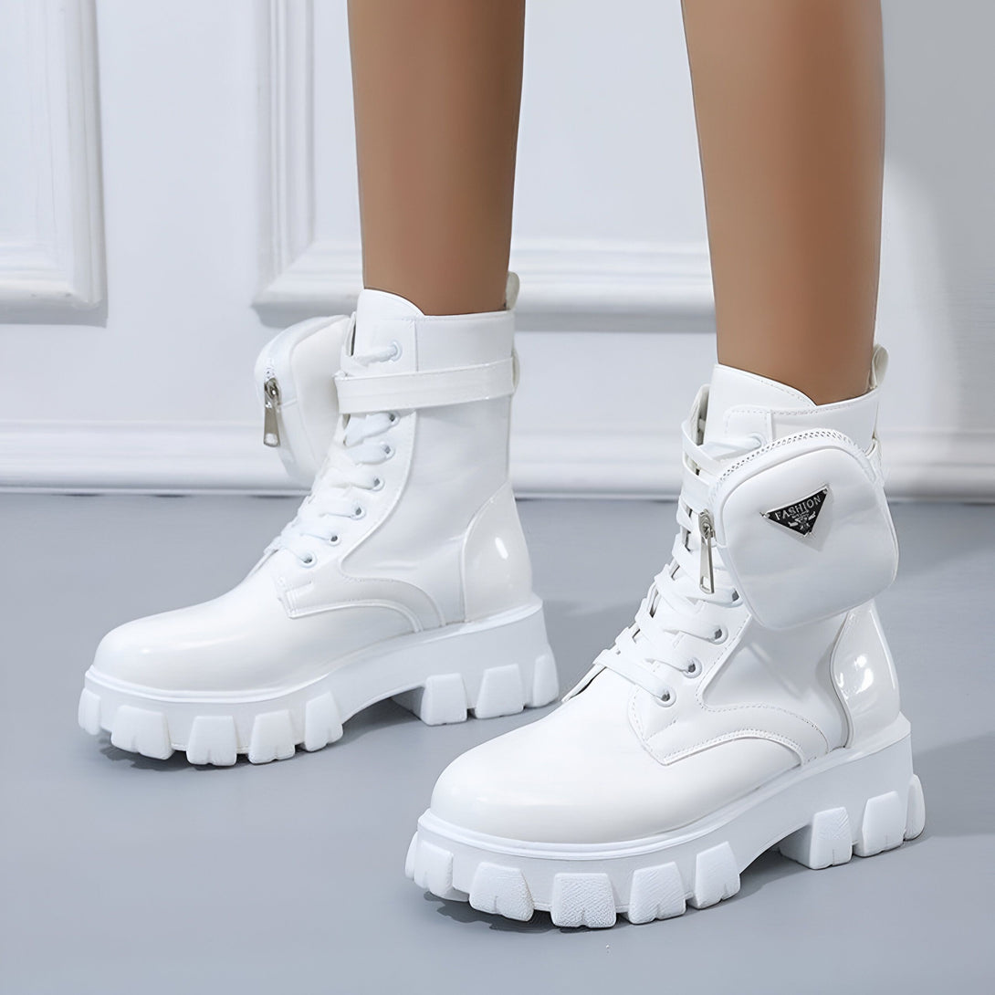 Bottes Femme Plateformes Matelassées
