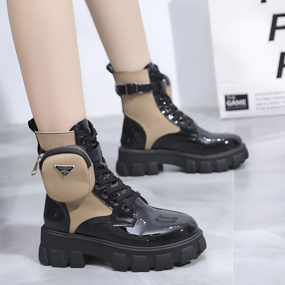 Bottes Femme Plateformes Matelassées
