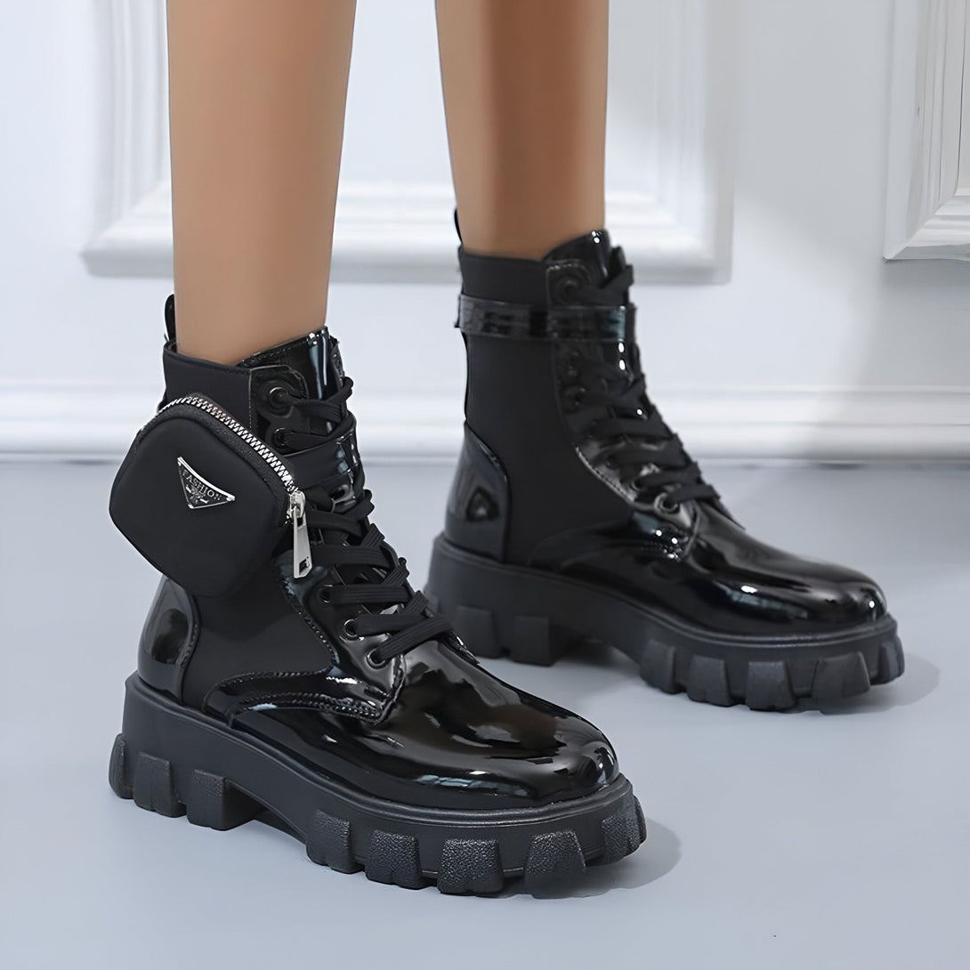 Bottes Femme Plateformes Matelassées

