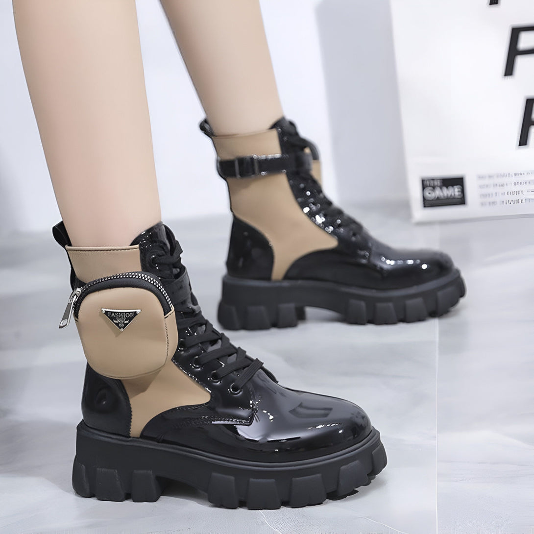 Bottes Femme Plateformes Matelassées
