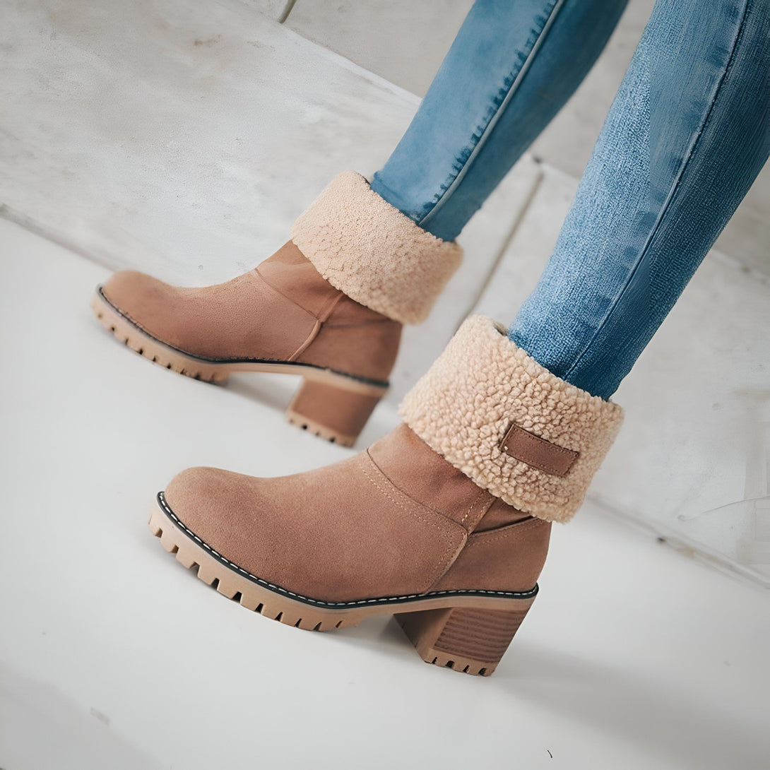 Bottines Femme Chaudes Hiver
