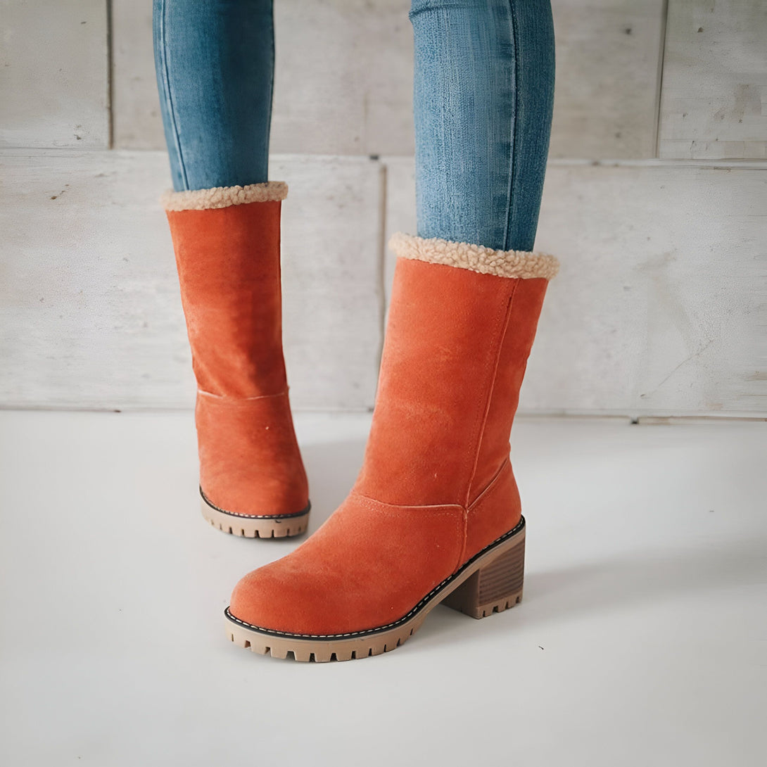 Bottines Femme Chaudes Hiver
