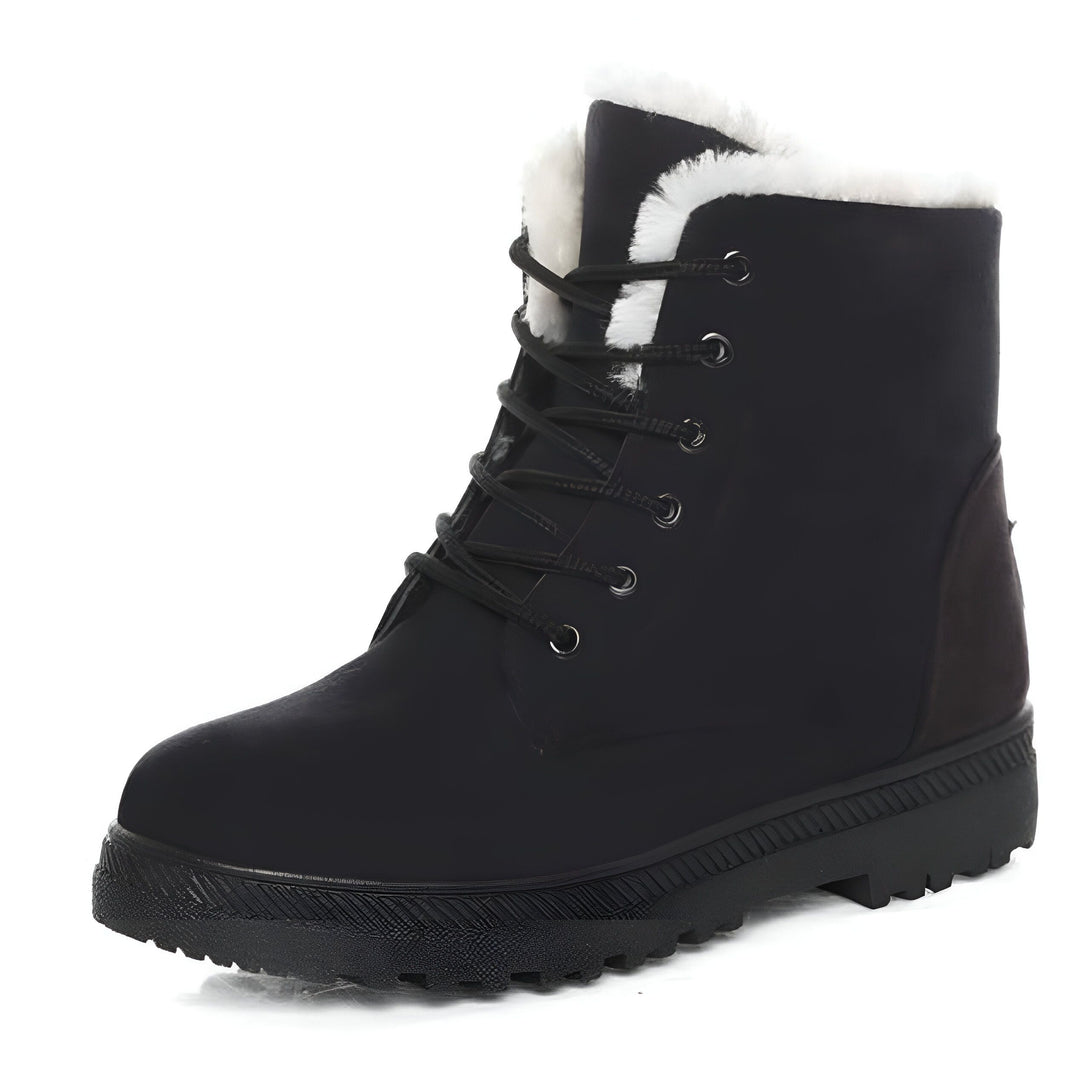 Bottines Femme Fourrées Chaudes Hiver
