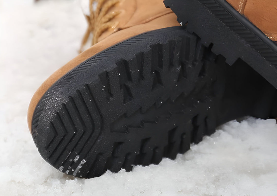 Bottines Femme Fourrées Chaudes Hiver
