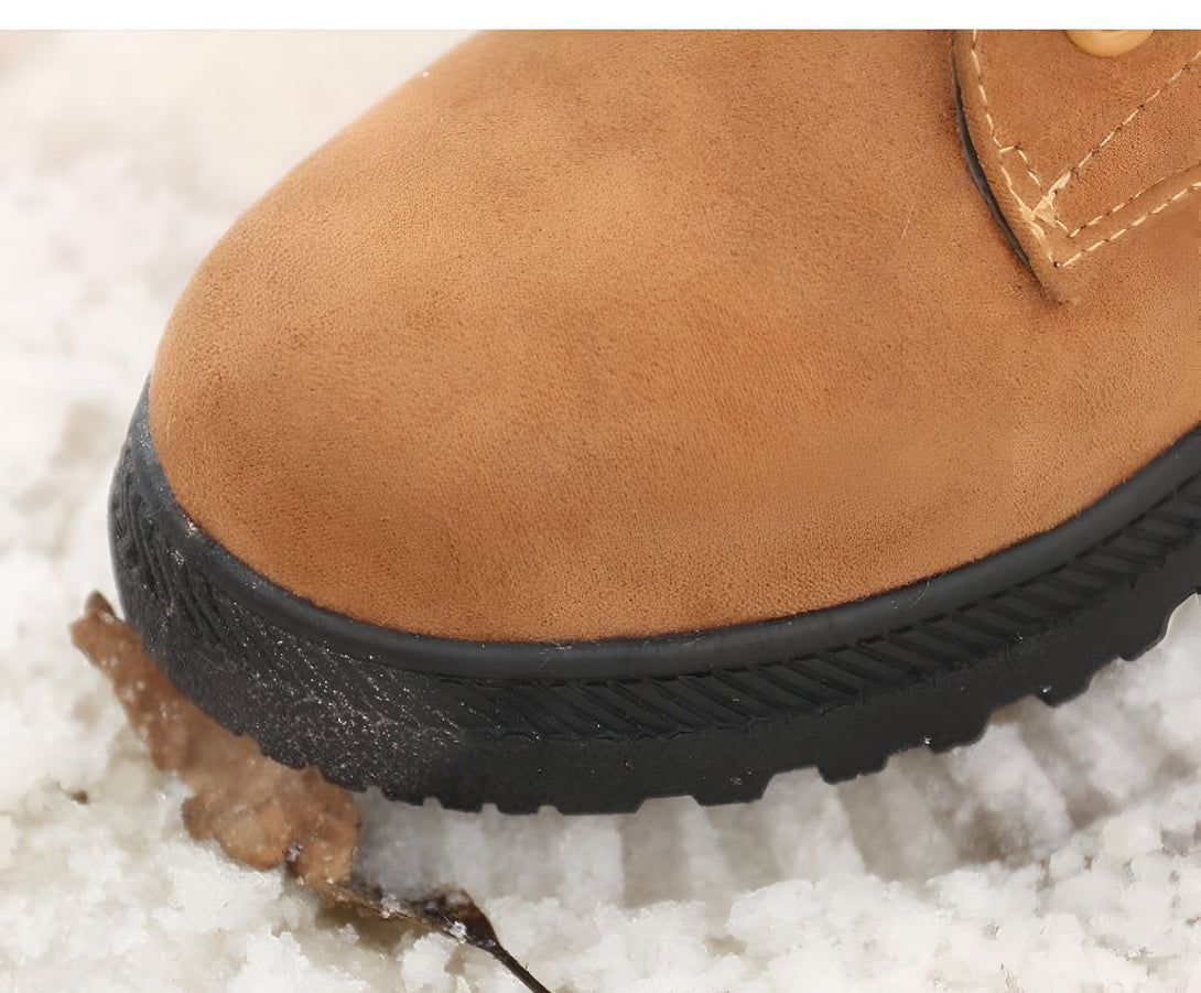 Bottines Femme Fourrées Chaudes Hiver
