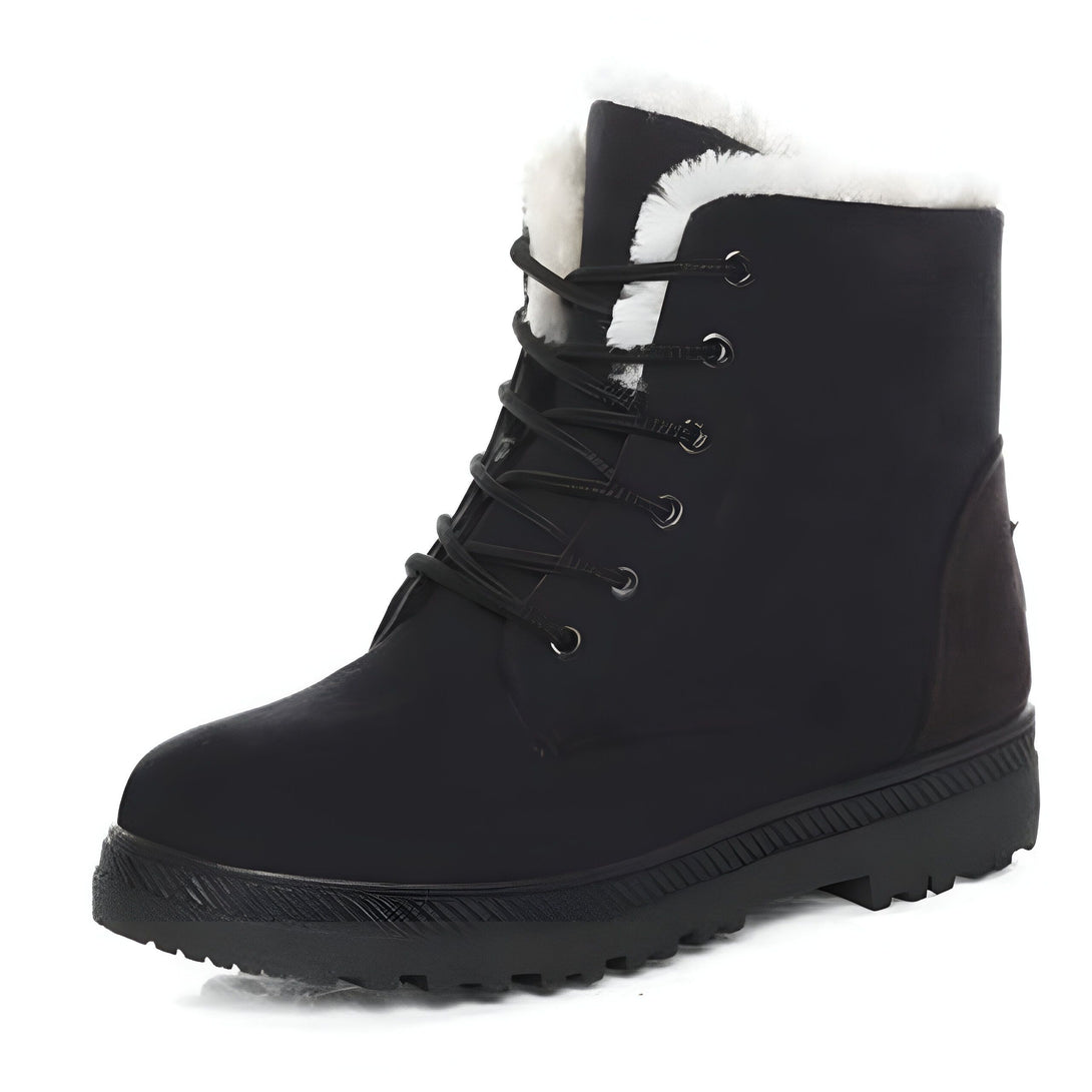 Bottines Femme Fourrées Chaudes Hiver
