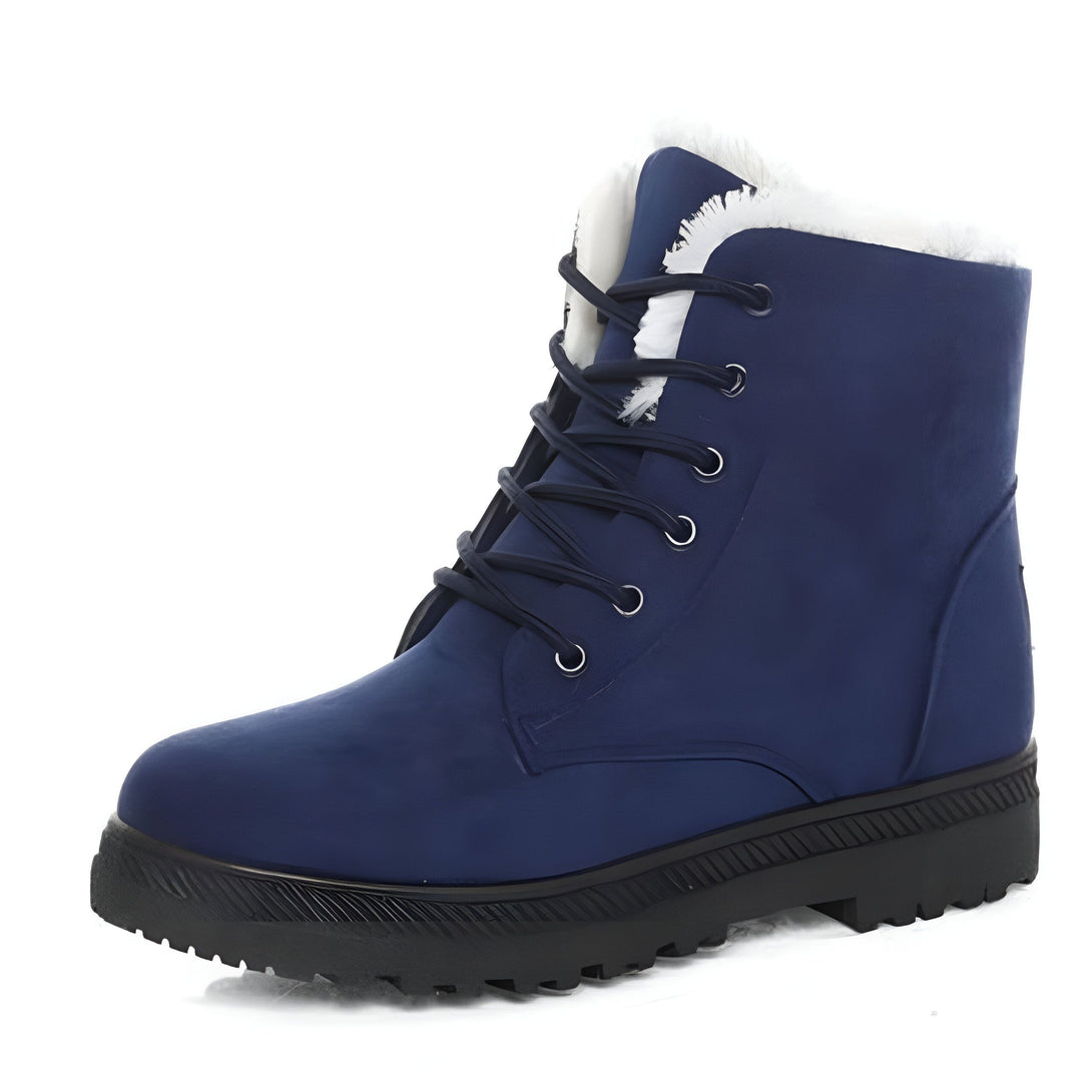 Bottines Femme Fourrées Chaudes Hiver
