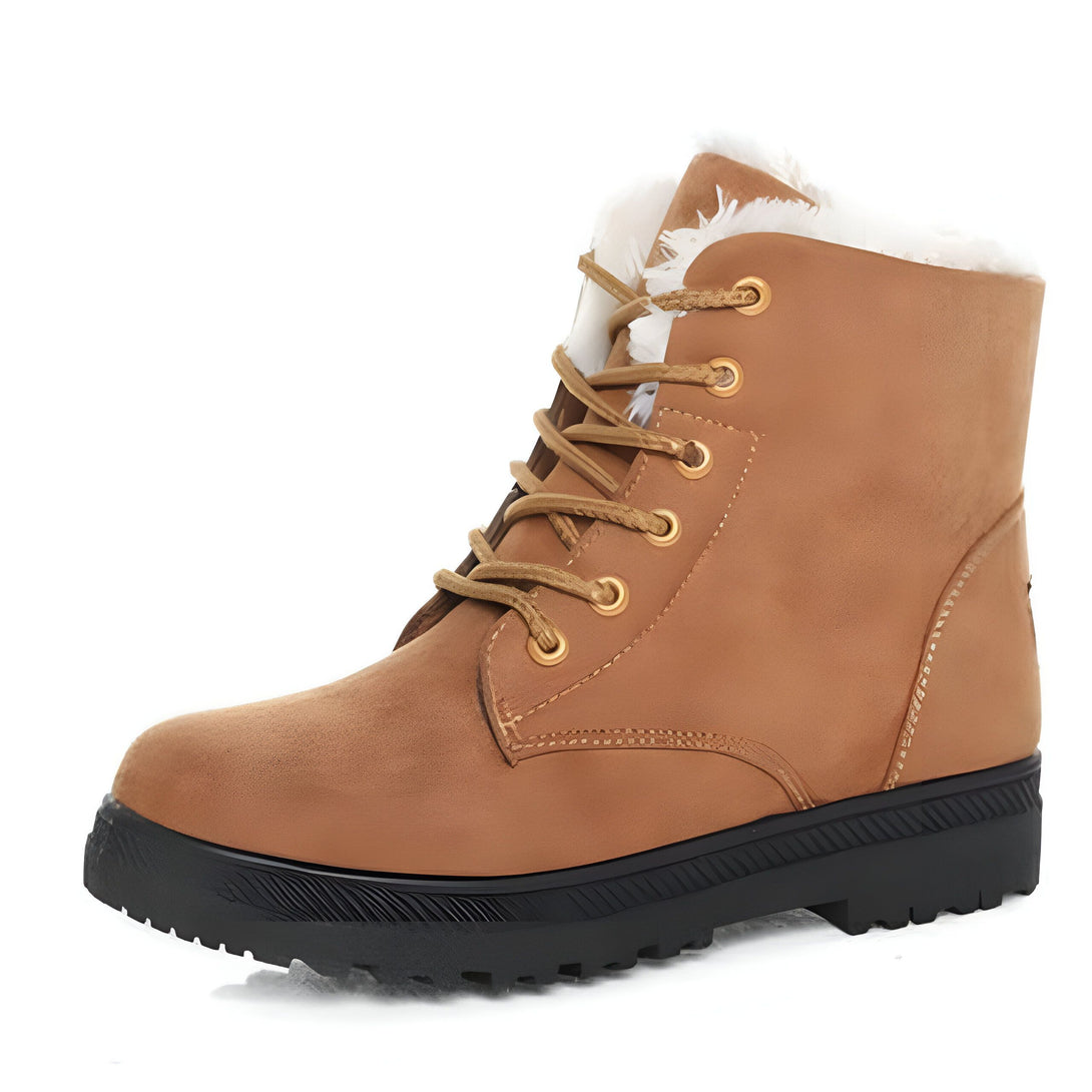 Bottines Femme Fourrées Chaudes Hiver
