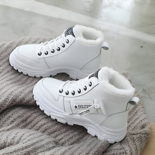 Bottines Femme Hiver Chaudes Fourrées
