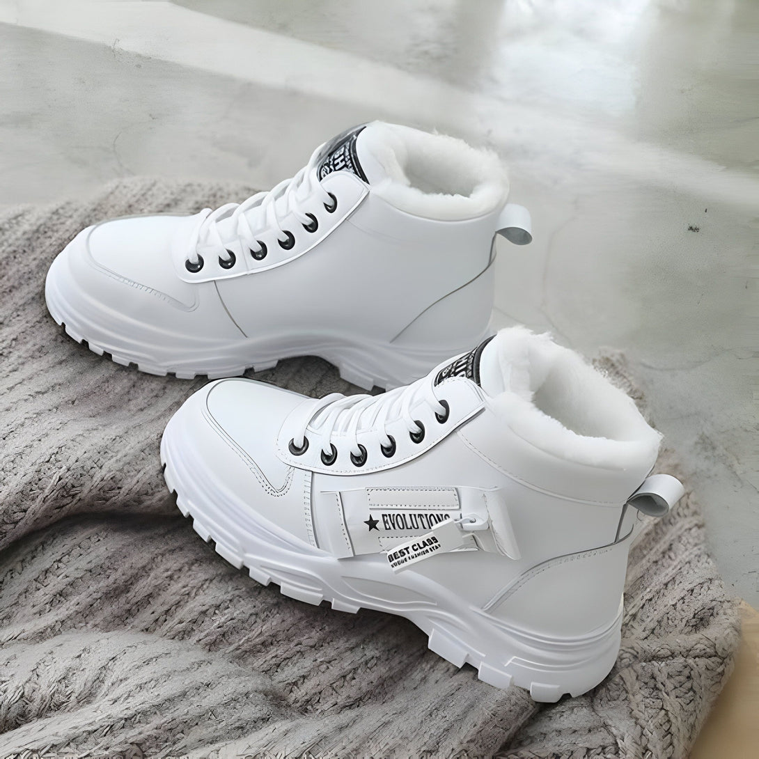 Bottines Femme Hiver Chaudes Fourrées
