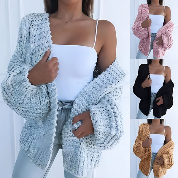 Cardigan Femme Chunky Tricot
