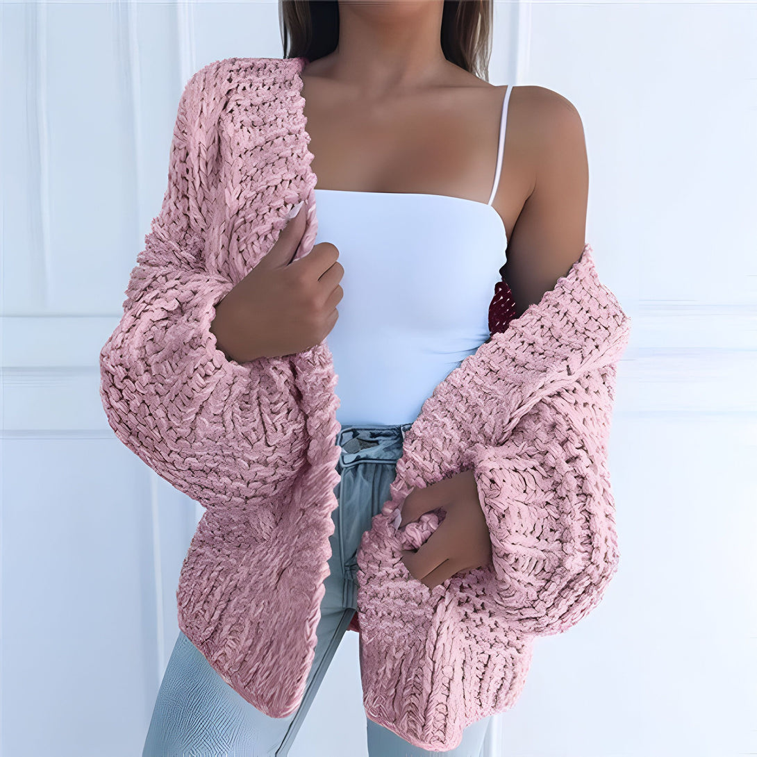 Cardigan Femme Chunky Tricot
