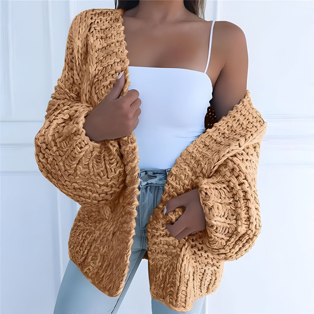 Cardigan Femme Chunky Tricot
