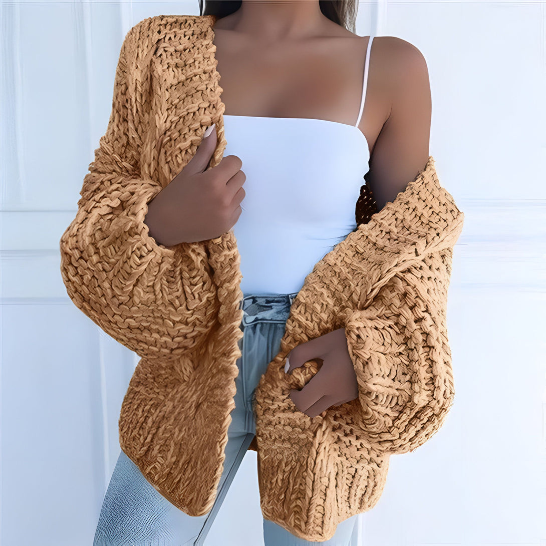 Cardigan Femme Chunky Tricot
