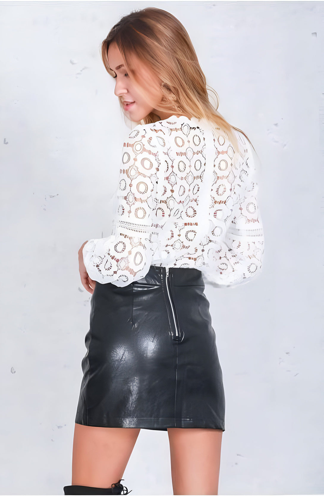 Chemisier Dentelle Femme Chic
