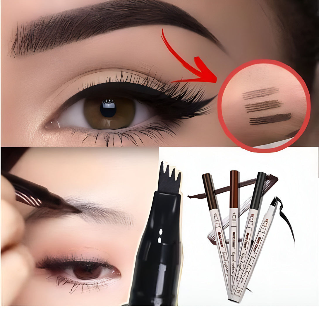 Feutre Sourcils Pointe Fourche - Sourcils Parfaits
