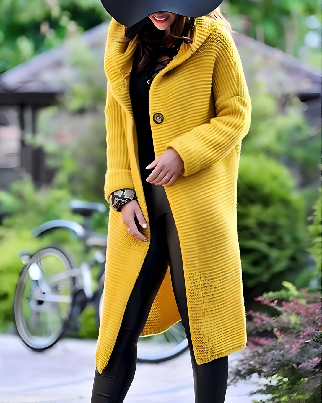 Gilet long à capuche femme - Tendance Automne/Hiver
