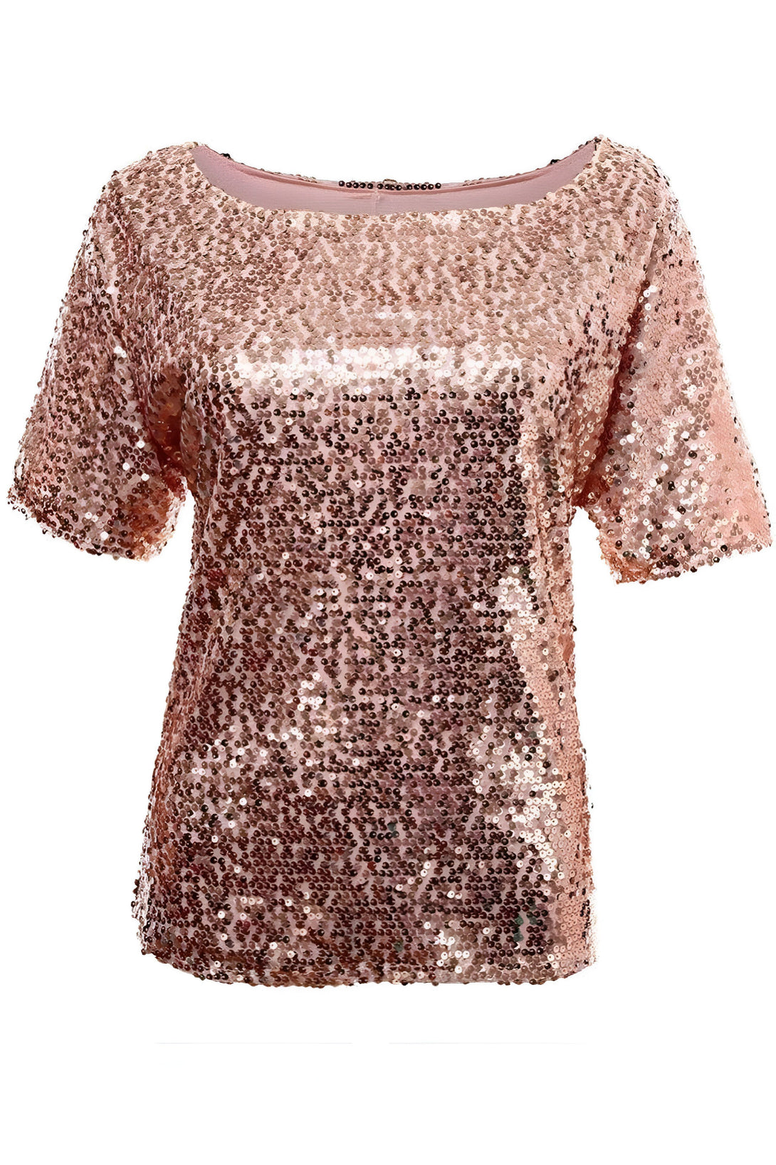 Haut Paillettes Chic Femme
