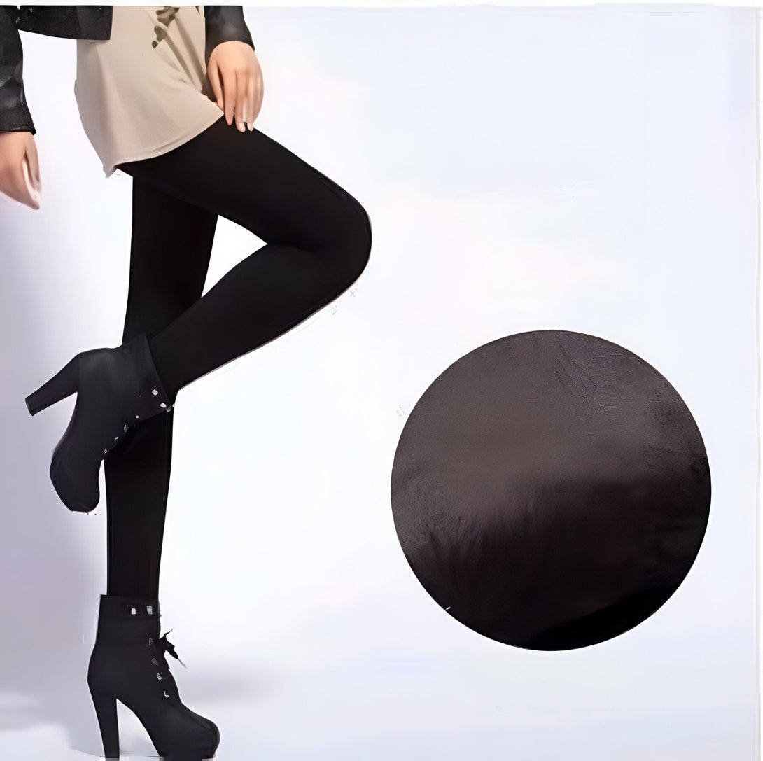 Legging Femme Doublé Chaud Hiver
