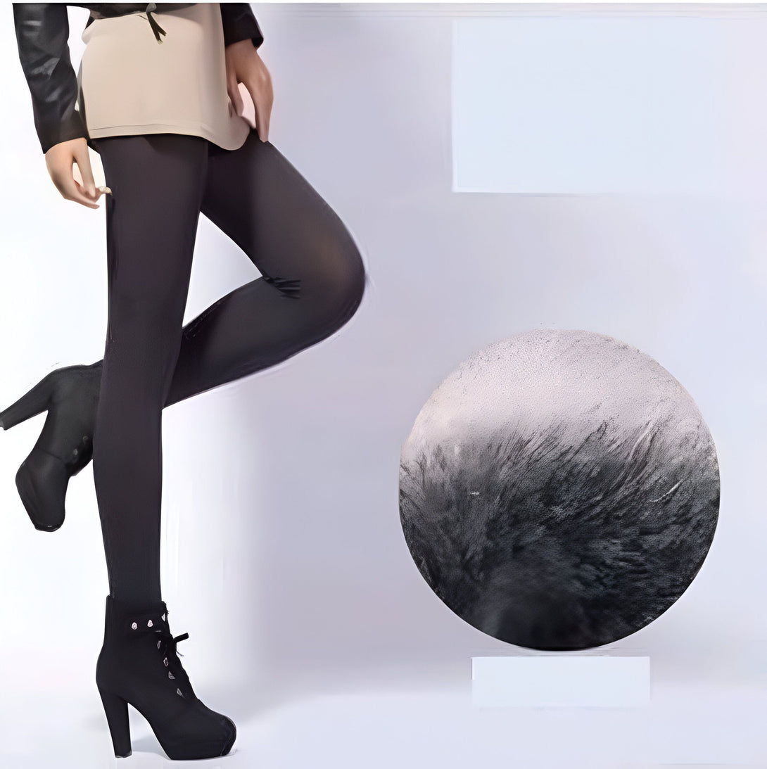 Legging Femme Doublé Chaud Hiver
