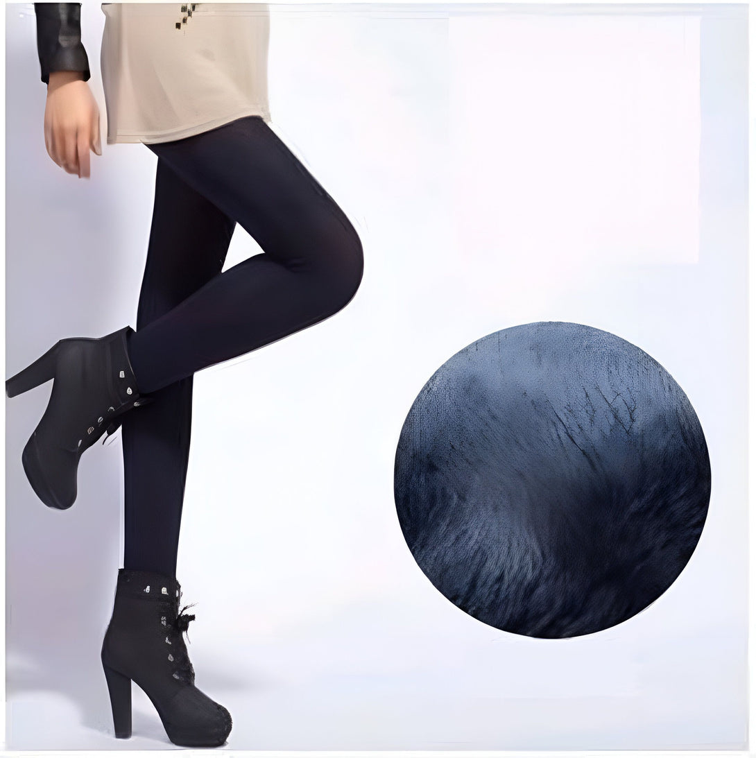 Legging Femme Doublé Chaud Hiver
