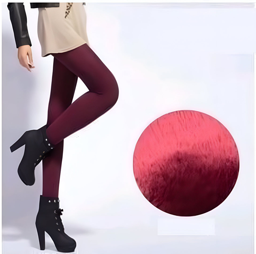 Legging Femme Doublé Chaud Hiver
