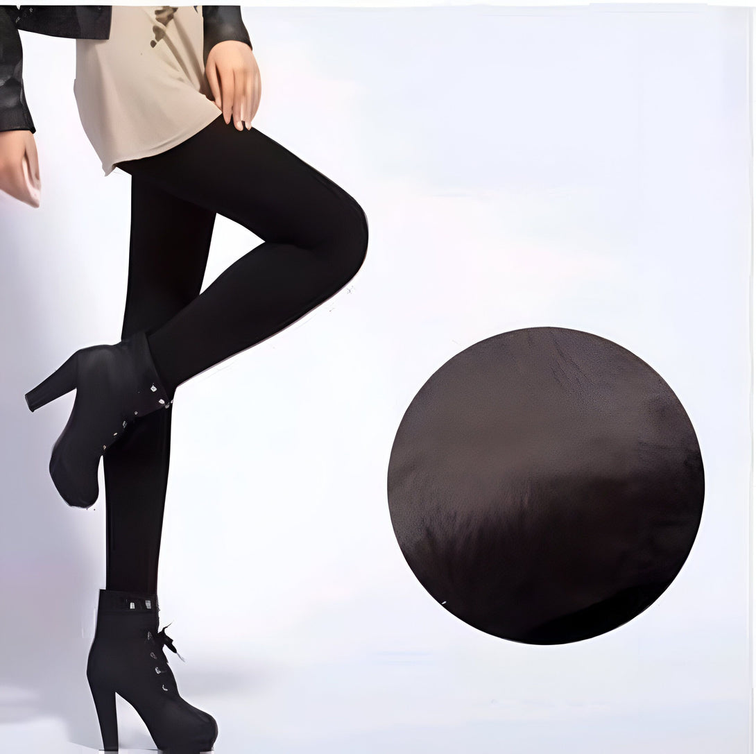 Legging Femme Doublé Chaud Hiver
