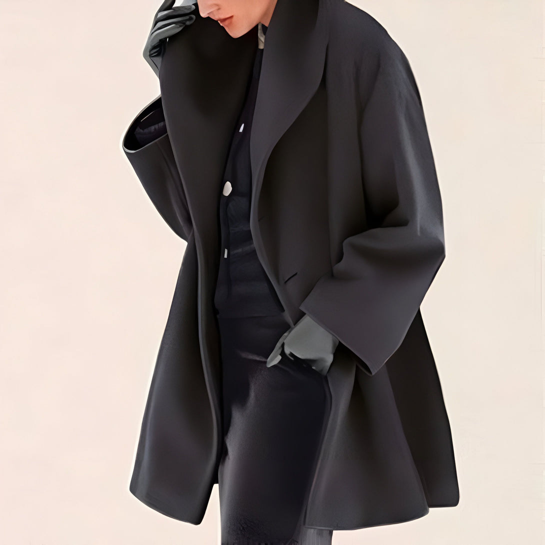 Manteau Femme Automne-Hiver Col Claudine
