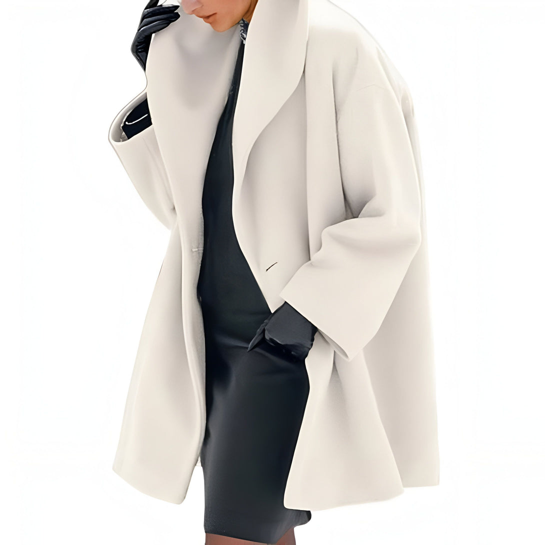 Manteau Femme Automne-Hiver Col Claudine
