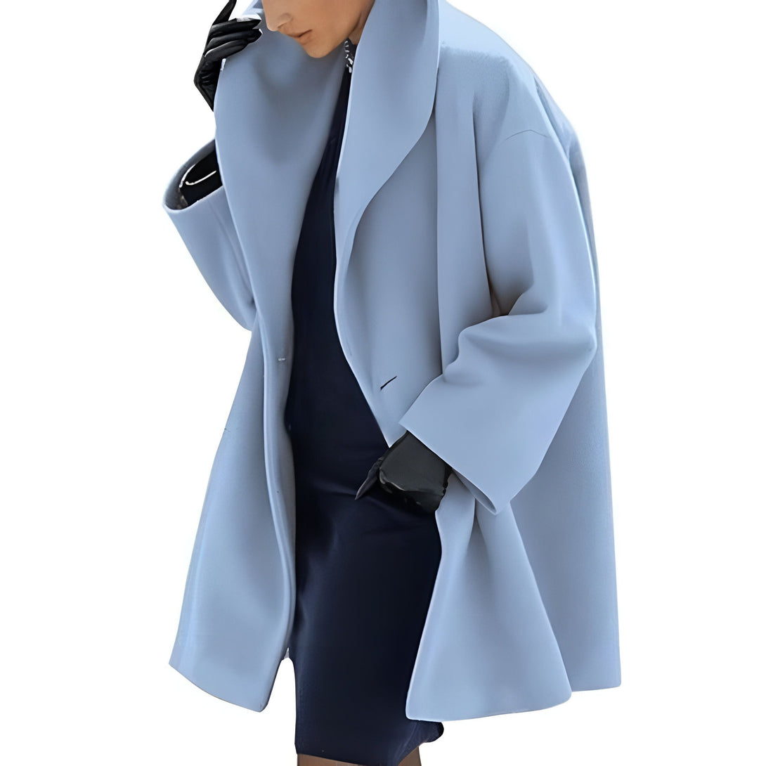Manteau Femme Automne-Hiver Col Claudine

