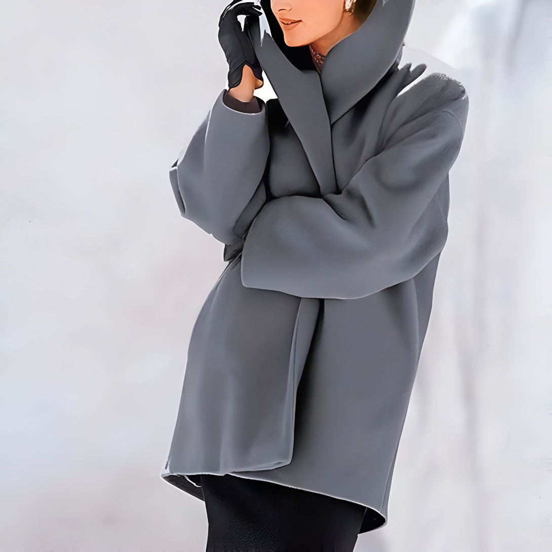 Manteau Femme Automne-Hiver Col Claudine
