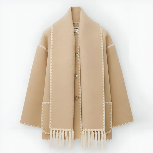Manteau Femme Automne-Hiver Col V
