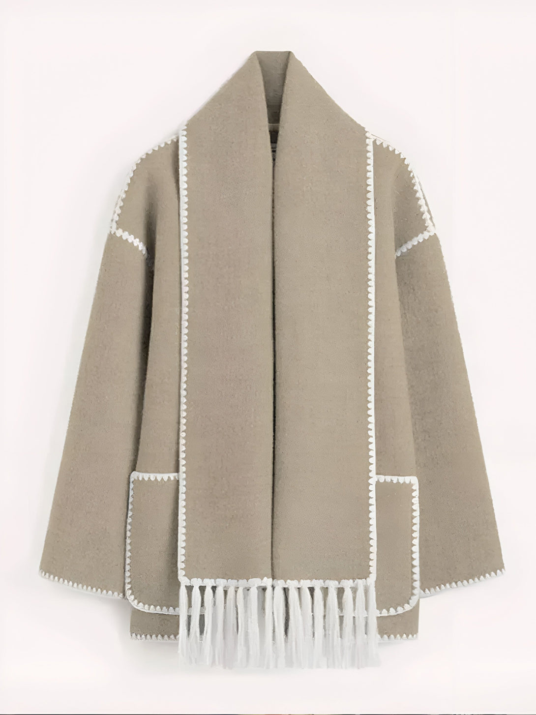Manteau Femme Automne-Hiver Col V
