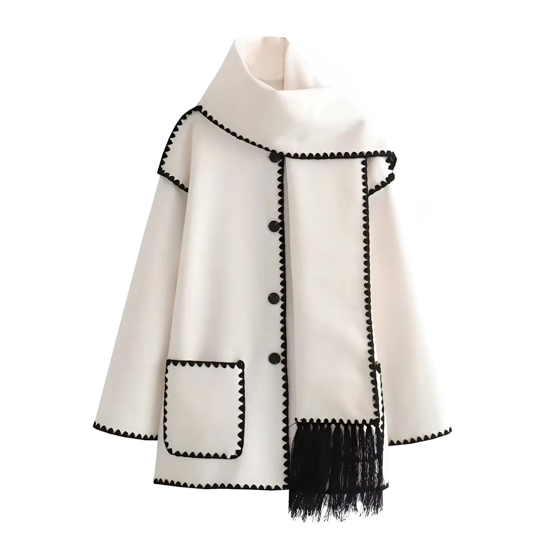 Manteau Femme Automne-Hiver Col V
