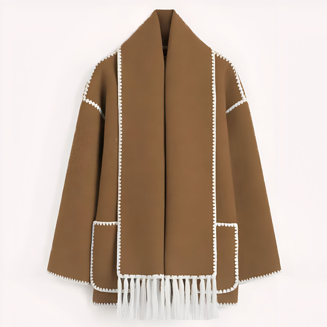 Manteau Femme Automne-Hiver Col V
