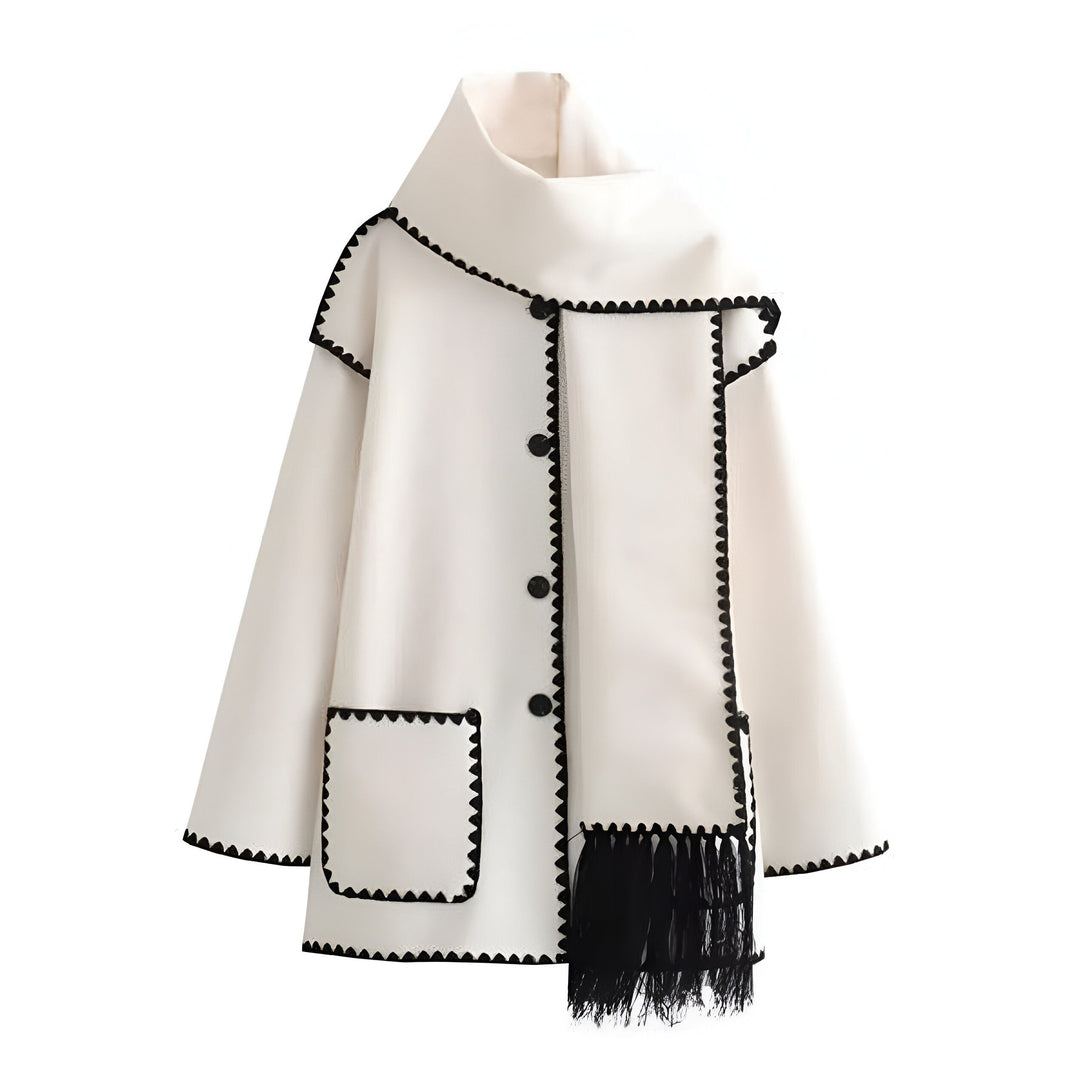 Manteau Femme Automne-Hiver Col V
