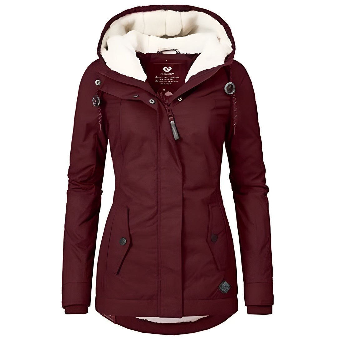 Manteau Femme Hiver Chaud Doublé
