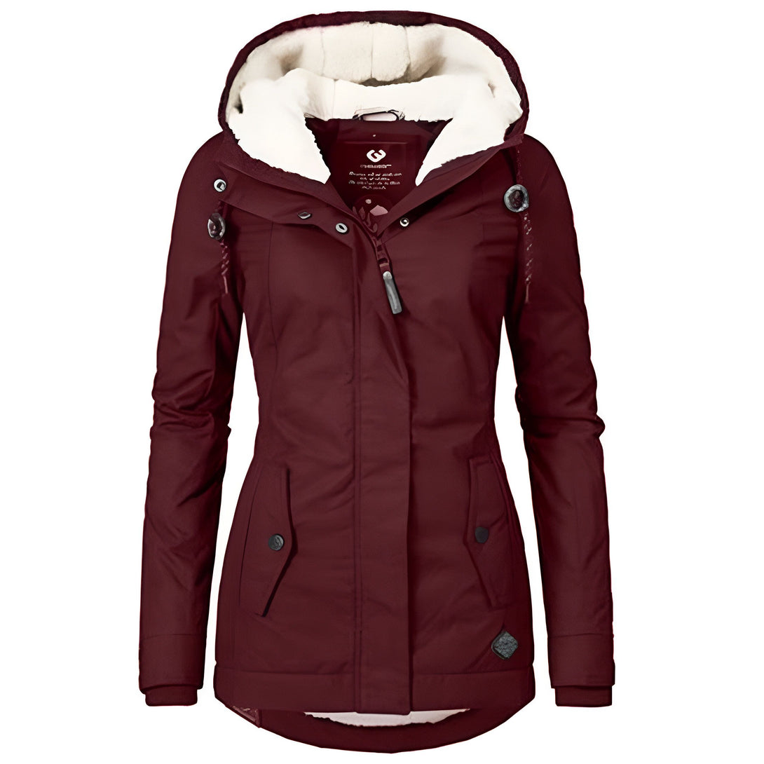 Manteau Femme Hiver Chaud Doublé
