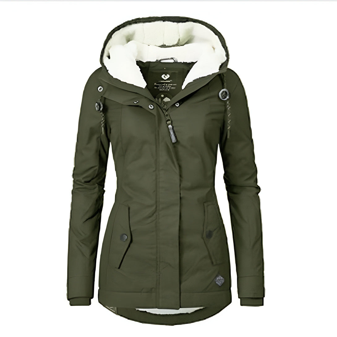 Manteau Femme Hiver Chaud Doublé
