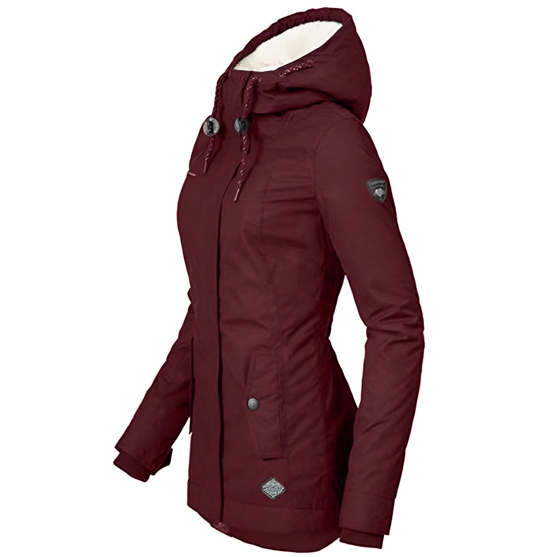 Manteau Femme Hiver Chaud Doublé
