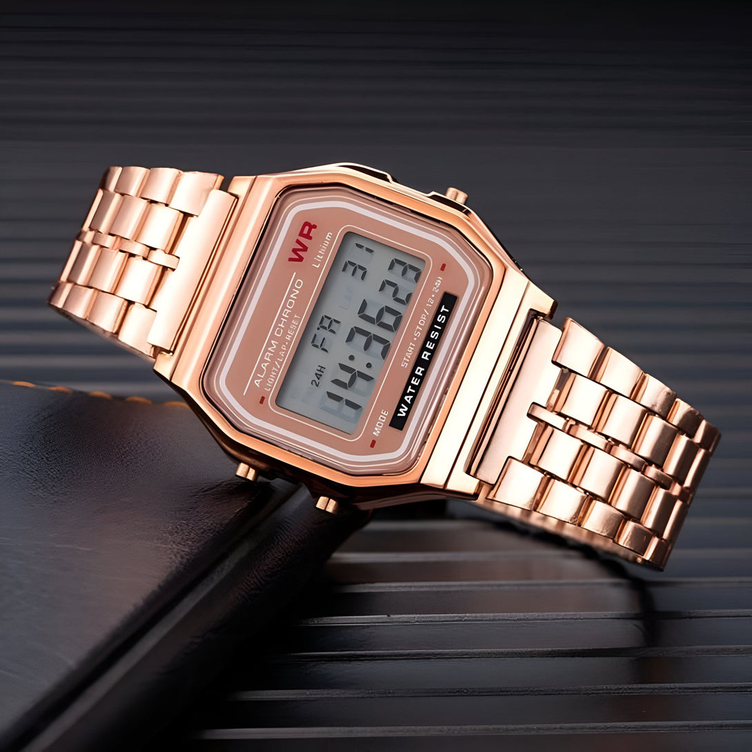 Montre Femme Digitale Bracelet Métal
