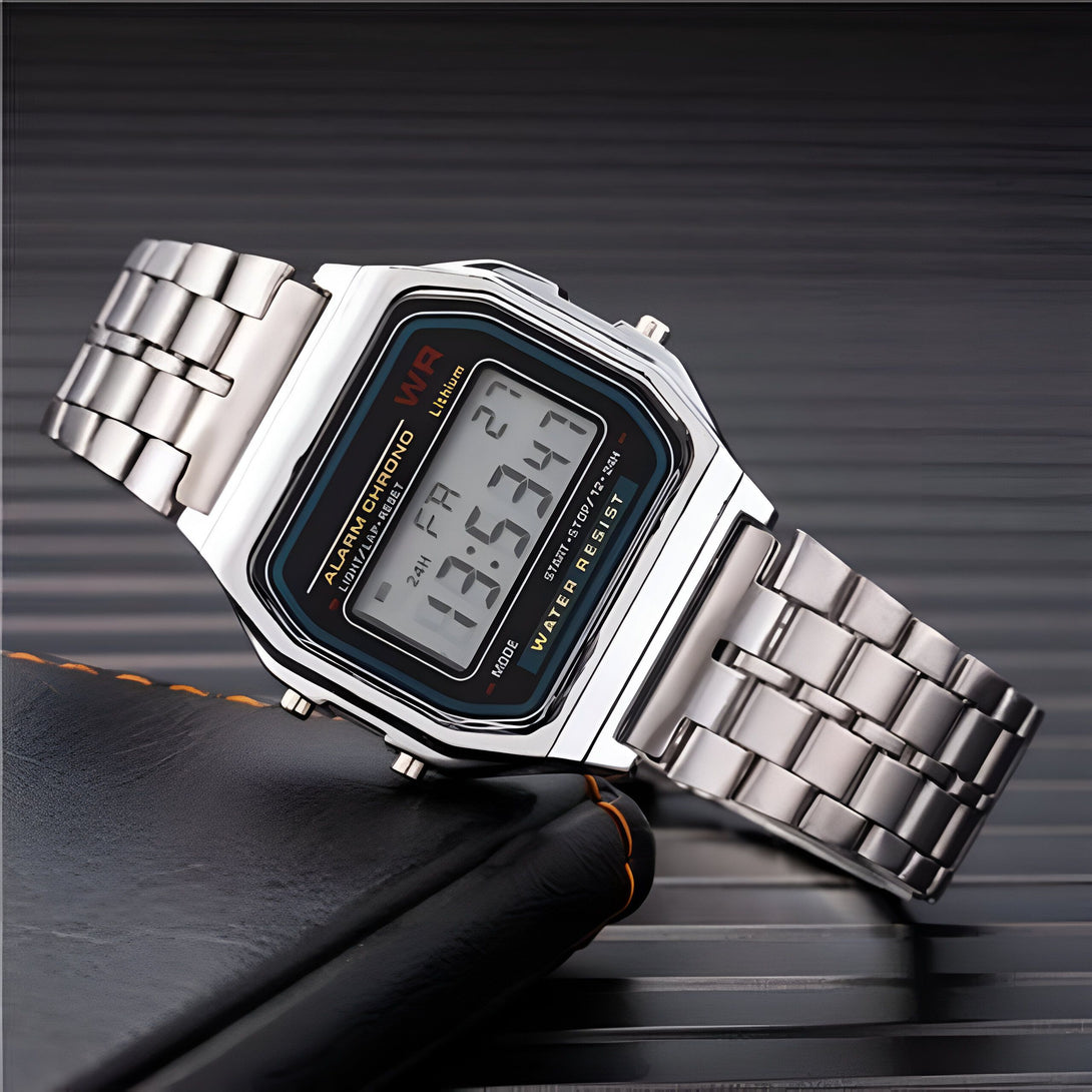 Montre Femme Digitale Bracelet Métal
