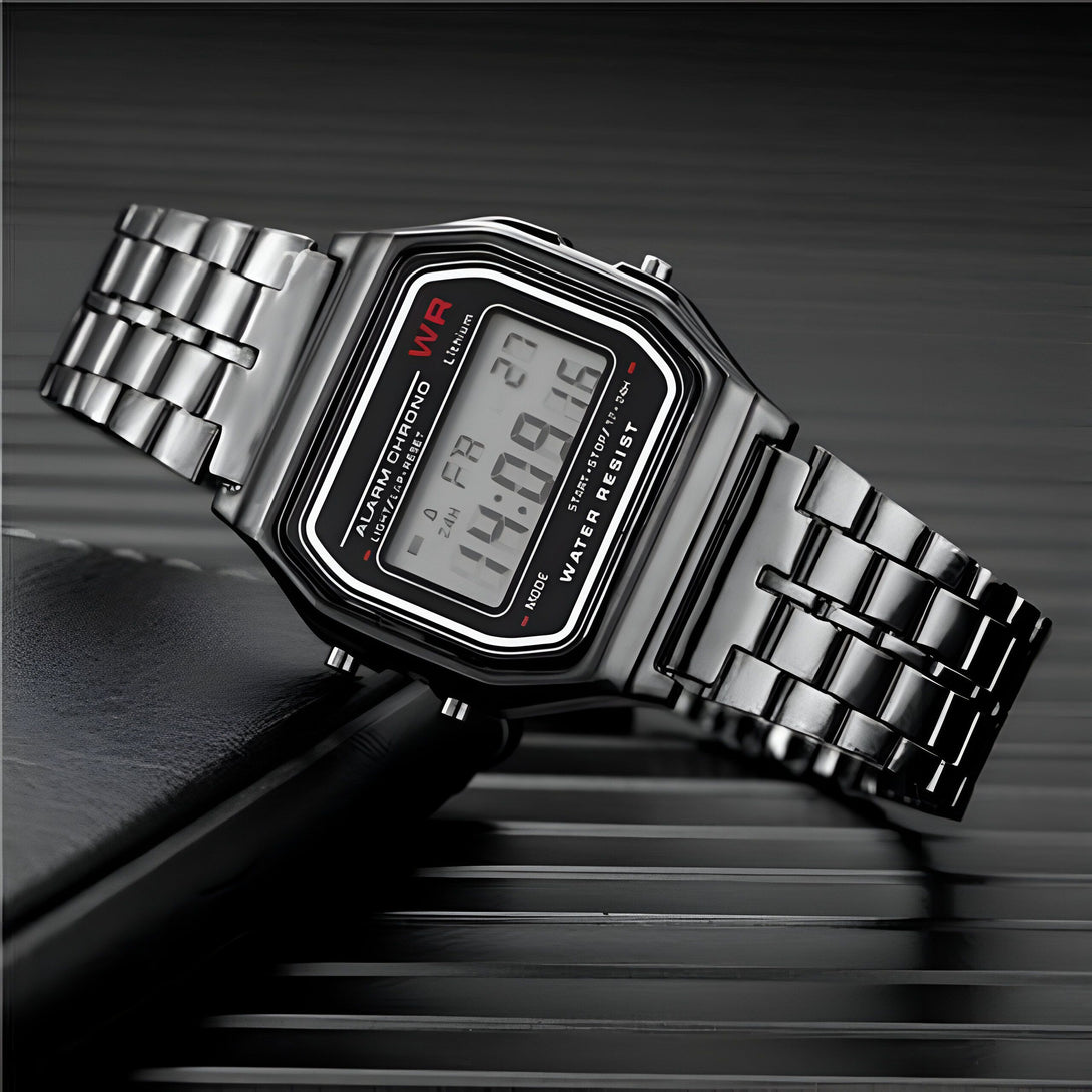 Montre Femme Digitale Bracelet Métal
