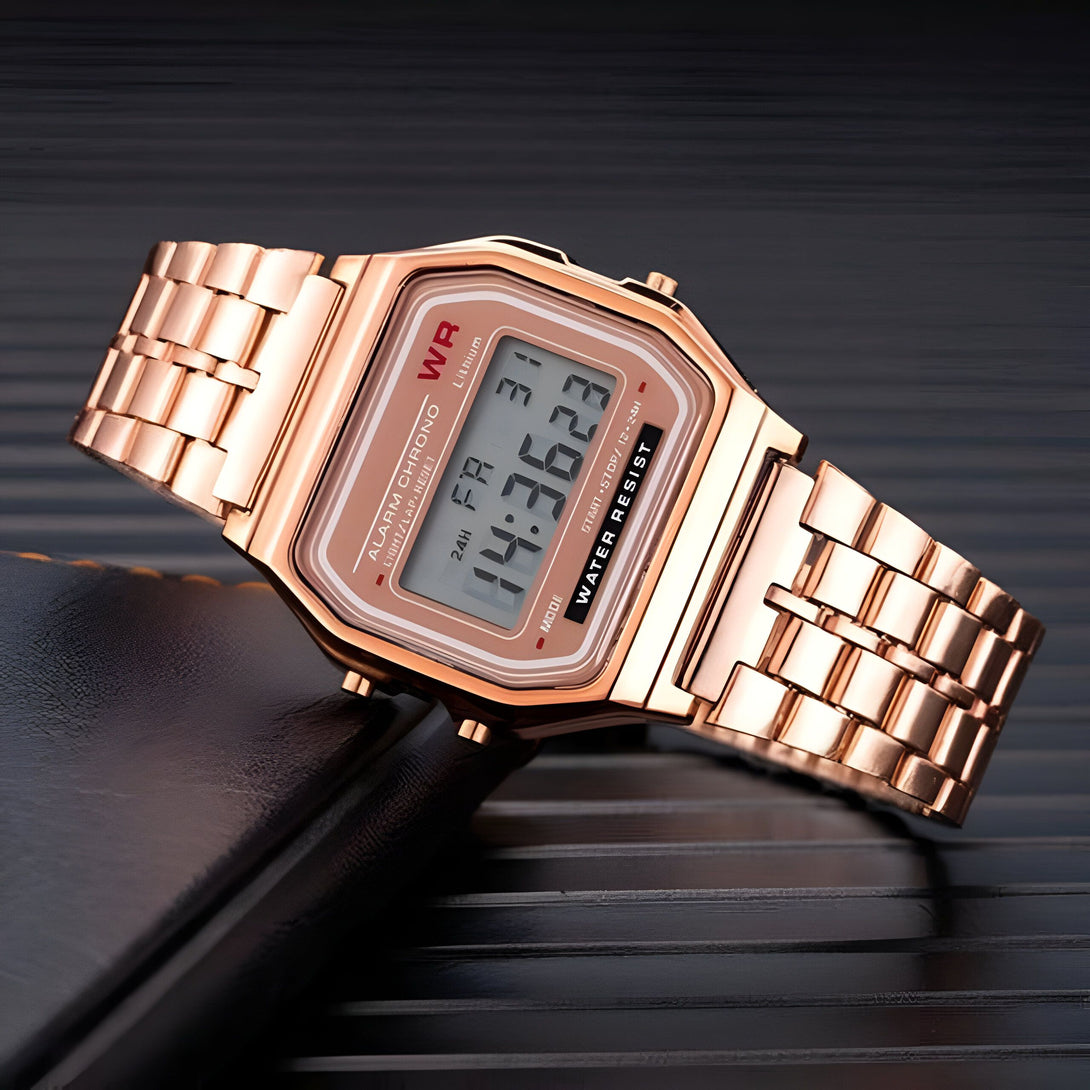 Montre Femme Digitale Bracelet Métal
