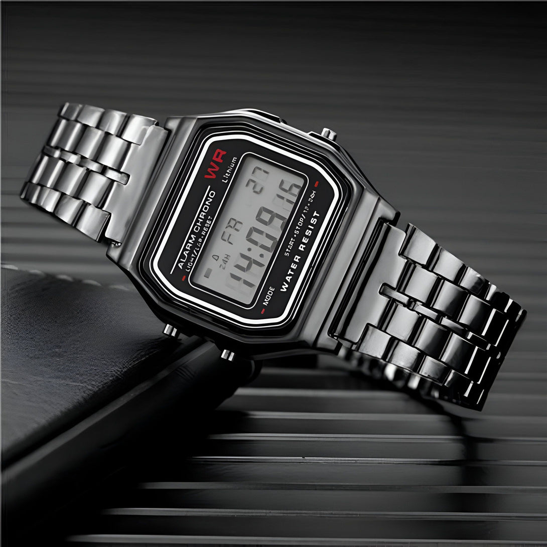 Montre Femme Digitale Bracelet Métal

